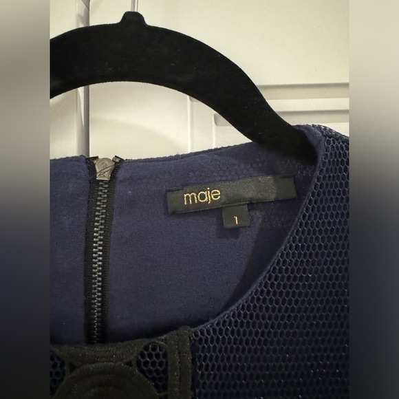 Maje navy dress - Picture 3 of 3